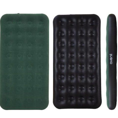 MATERAC FLOKOWANY 1-OSOBOWY ZIELONY 191x99x22CM 24643 Jilong