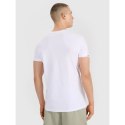 T-shirt regular gładki męski 4F 4FRSS25TTSHM3041-10S 4f