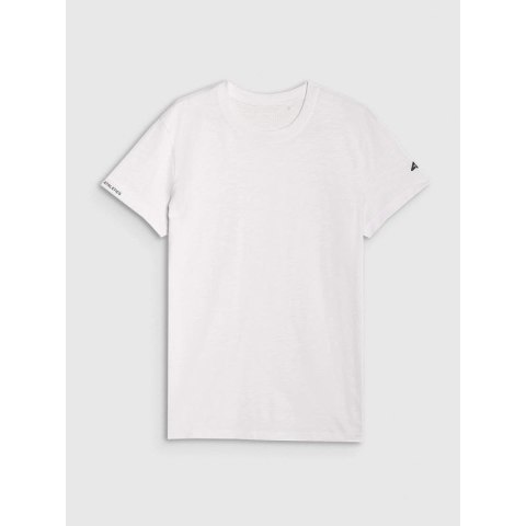 T-shirt regular gładki męski 4F 4FRSS25TTSHM3041-10S 4f