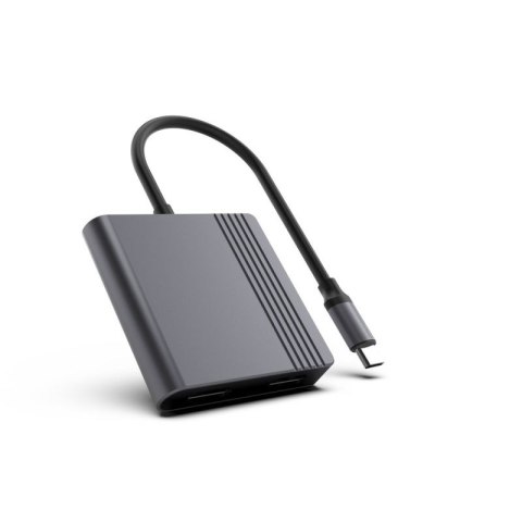 GEMBIRD ADAPTER USB-C DO HDMI + DP 4K 60HZ, CZARNY Gembird