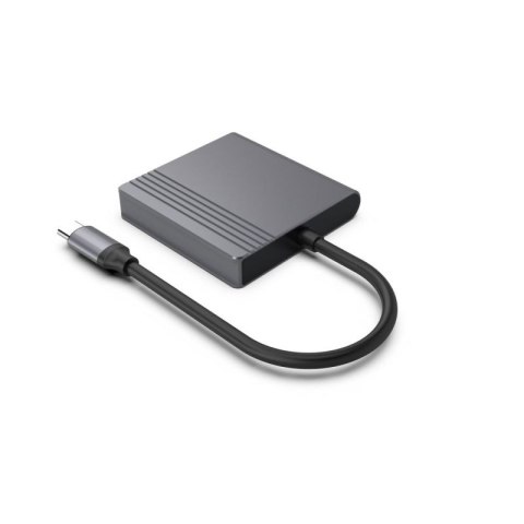 GEMBIRD ADAPTER USB-C DO HDMI + DP 4K 60HZ, CZARNY Gembird