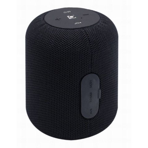 GEMBIRD PRZENOŚNY GŁOŚNIK BLUETOOTH SPK-BT-15-BK RMS 5W, WBUDOWANY MIKROFON, KOLOR CZARNY, USB, AUX, MICROSD Gembird