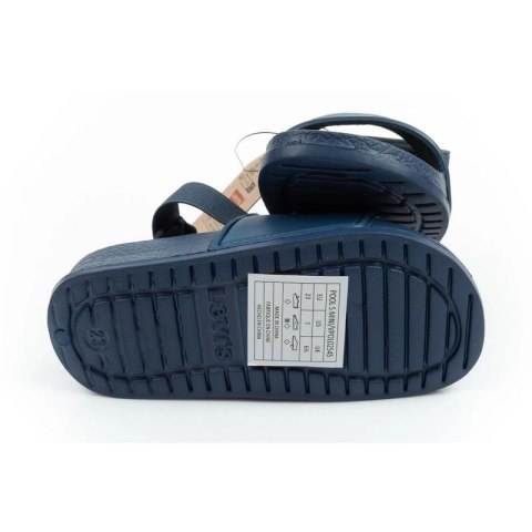 Levi's buty klapki dziecięce Pool S Mini chłopięce granatowe sandałki Levis