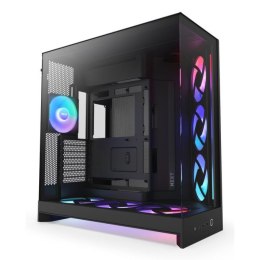 NZXT OBUDOWA H9 FLOW RGB+ MIDI TOWER Z OKNEM CZARNA NZXT