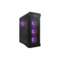 Obudowa NATEC Genesis Irid 505 ARGB NPC-1518 (ATX. Micro ATX. Mini ITX; kolor czarny) Genesis