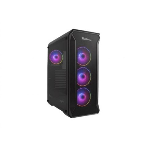 Obudowa NATEC Genesis Irid 505 ARGB NPC-1518 (ATX. Micro ATX. Mini ITX; kolor czarny) Genesis