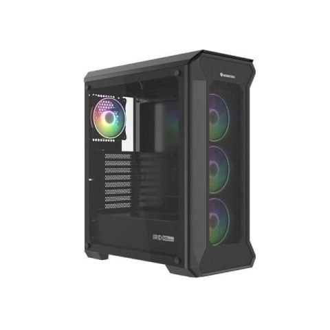 Obudowa NATEC Genesis Irid 505 ARGB NPC-1518 (ATX. Micro ATX. Mini ITX; kolor czarny) Genesis