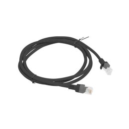 PATCHCORD KAT.6 UTP 1.5M CZARNY FLUKE PASSED LANBERG 10-PACK Lanberg