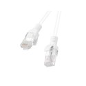 PATCHCORD KAT.6 UTP 2M BIAŁY FLUKE PASSED LANBERG 10-PACK Lanberg