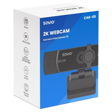 SAVIO KAMERA INTERNETOWA 2K CAK-05 Savio