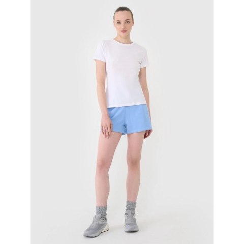 T-shirt slim gładki damski 4F 4FWMM00TTSHF2673-10S 4f