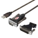 UNITEK ADAPTER KONW. USB 1XRS-232 DB9F/DB25M Unitek