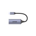 UNITEK ADAPTER USB-C - RJ45 M/F, 1GBPS, PD 100W Unitek