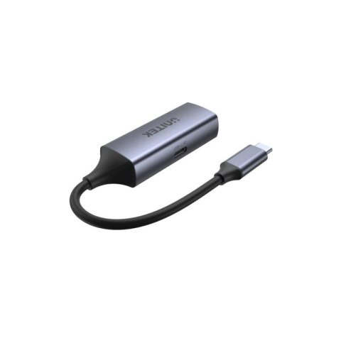 UNITEK ADAPTER USB-C - RJ45 M/F, 1GBPS, PD 100W Unitek