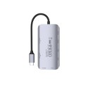 UNITEK AKTYWNY HUB USB-C 2X HDMI, CZYTNIK SD, 4K, RJ-45, PD 100W, 5 GBPS Unitek
