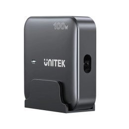 UNITEK ŁADOWARKA BIURKOWA GAN 100W 2XUSB-A 2XUSB-C CZARNA Unitek