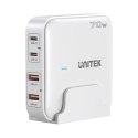 UNITEK ŁADOWARKA BIURKOWA GAN 70W 2XUSB-A 2XUSB-C BIAŁA Unitek