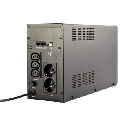 ENERGENIE ZASILACZ AWARYJNY UPS AVR 2000VA LCD, 3X C13, 2X SCHUKO, USB, RJ45 ENERGENIE