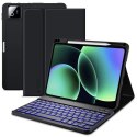 Etui Tech-Protect SC Pen + Keyboard na Xiaomi Pad 11.2" 7 / 7 Pro / 8 / 8 Pro - czarne Tech-Protect