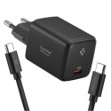 Ładowarka sieciowa Spigen EE451EU Essential USB-C 45W - czarna Spigen