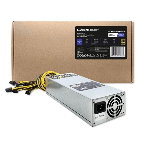 QOLTEC ZASILACZ PCI-E SMART 1600W Qoltec