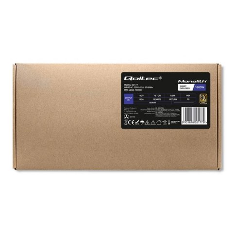 QOLTEC ZASILACZ PCI-E SMART 1600W Qoltec