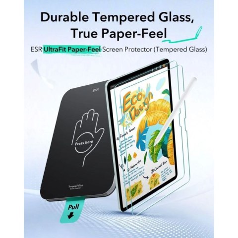 Szkło hartowane ESR Paper Feel na iPad Air 10.9" (2020/2022) / 11" (2024/2025/2026) ESR