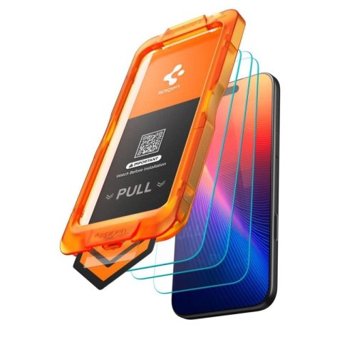 Szkło hartowane Spigen Glas.tR AlignMaster Slim 3-Pack na iPhone 17 Pro Max Spigen