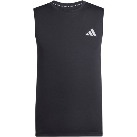 Koszulka męska adidas Running Essentials czarna KB5969 On Running