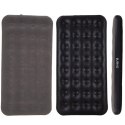 MATERAC FLOKOWANY 1-OSOBOWY SZARY 191x99x22CM 24638 Jilong