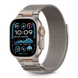 Bransoleta Tech-Protect Milano Vanguard na Apple Watch (44 / 45 / 46 / 49 mm) - tytanowa Tech-Protect