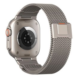 Bransoleta Tech-Protect Milano Vanguard na Apple Watch (44 / 45 / 46 / 49 mm) - tytanowa Tech-Protect