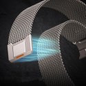 Bransoleta Tech-Protect Milano Vanguard na Apple Watch (44 / 45 / 46 / 49 mm) - tytanowa Tech-Protect