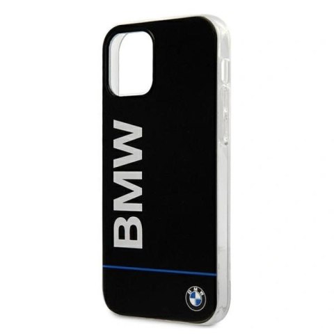 Etui BMW Hardcase Signature Printed Logo na iPhone 12 / 12 Pro - czarne BMW
