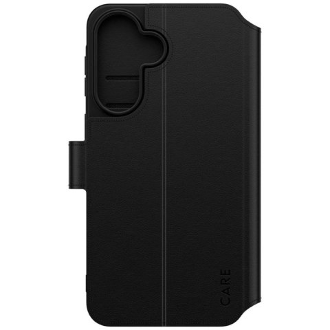 Etui CARE by PanzerGlass Feature Wallet Kickstand na Samsung Galaxy A37 - czarne PanzerGlass