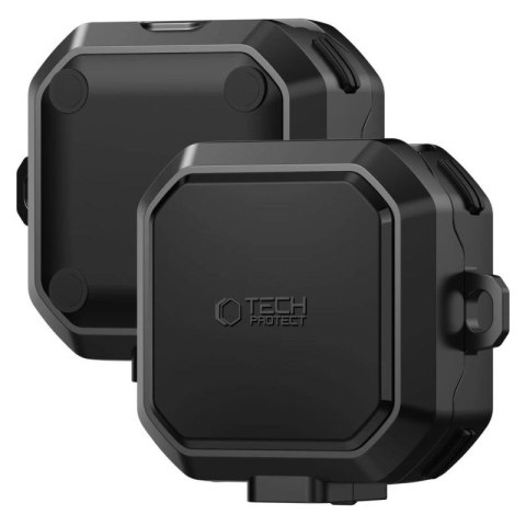 Etui Tech-Protect Carbonox MagSafe na Samsung Galaxy Buds 4 / 4 Pro - czarne Tech-Protect