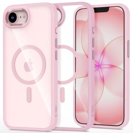 Etui Tech-Protect Magmat MagSafe na iPhone 16e / 17e - przezroczysto-różowe Tech-Protect