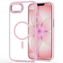 Etui Tech-Protect Magmat MagSafe na iPhone 16e / 17e - przezroczysto-różowe Tech-Protect