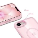 Etui Tech-Protect Magmat MagSafe na iPhone 16e / 17e - przezroczysto-różowe Tech-Protect