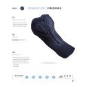 Rogelli spodenki HERO II czarno-bordowe 2XL Rogelli