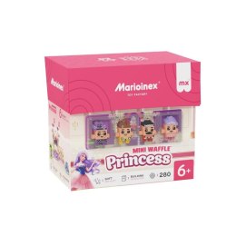 MARIOINEX Klocki Mini Waffle Princess Księżniczka, 280 elementów Marioinex