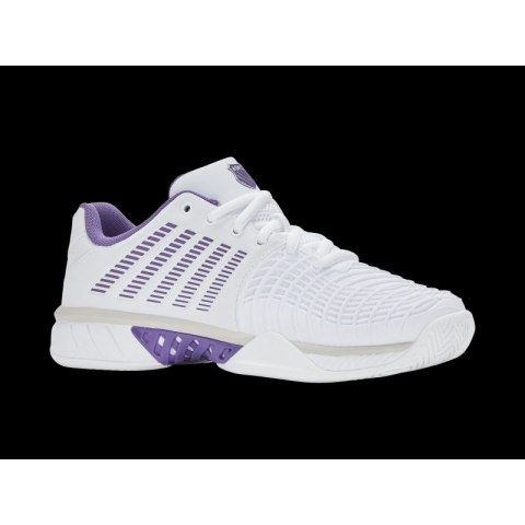 Sneakersy K-swiss EXPRESS LIGHT 3 WHITE/PURPLE HAZE/LUNAR ROCK-M (98562-149-M) K- Swiss