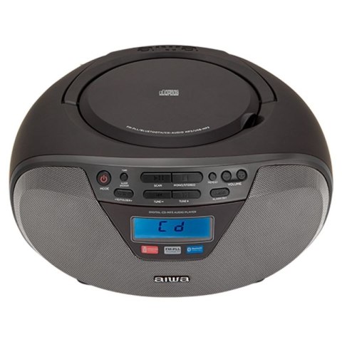 AIWA Boombox BBTU-400BK CD/FM RDS/USB/BT czarny Aiwa