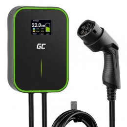 Ładowarka wallbox Green Cell EV PowerBox 22kW z kablem Green Cell