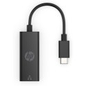 Przejściówka HP USB-C to RJ45 Adapter G2 czarna 4Z534AA Hewlett-Packard