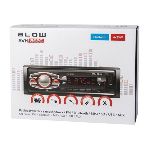 Radio BLOW AVH-8626 MP3/USB/micro SD/BLUETOOTH BLOW