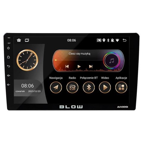 Radio BLOW AVH-9991 1DIN 9" Android/WiFi/GPS/CARPLAY BLOW