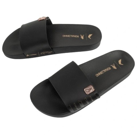 Rider buty klapki męskie sportowe R10 Slide wygodne czarne laczki Rider