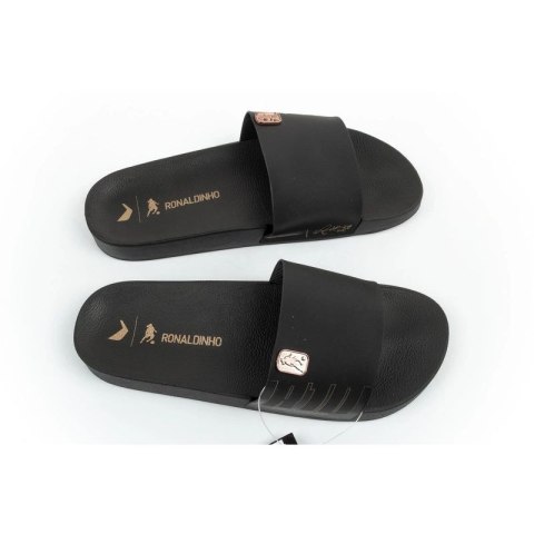 Rider buty klapki męskie sportowe R10 Slide wygodne czarne laczki Rider
