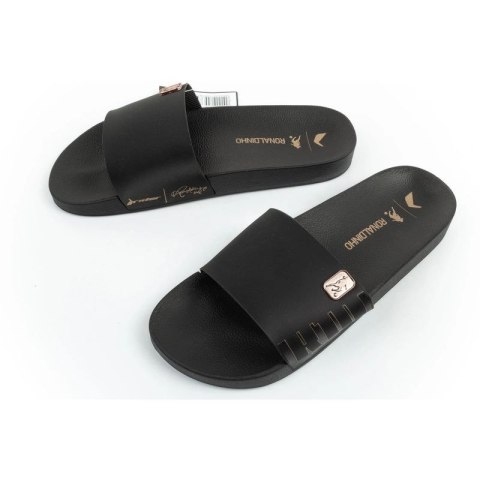 Rider buty klapki męskie sportowe R10 Slide wygodne czarne laczki Rider